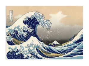 la grande vague estampe japonaise