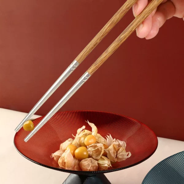 TD® Coffret de baguettes en bois asiatique baguettes chinoises japonaises  cuisine accessoire nourriture plat décoration belle boite - Cdiscount Maison